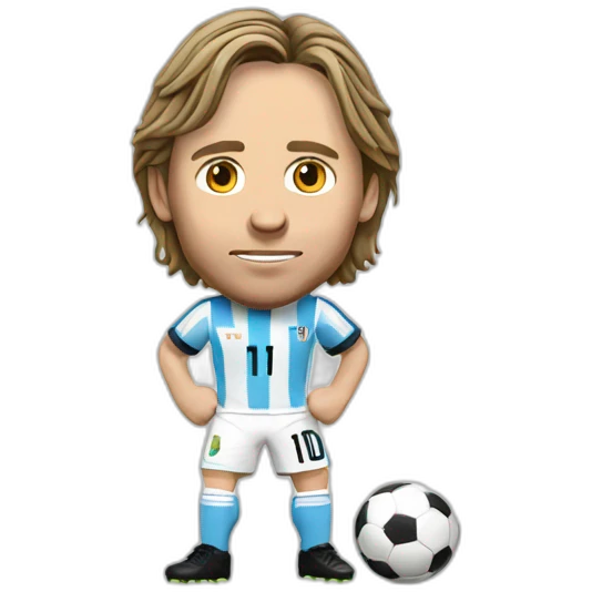 modric football player emoji