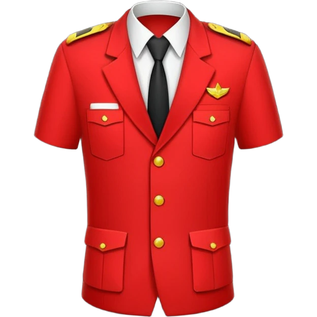 no dollar sign icon, professional representation symbol. No cash or money concept, a red uniform bar emoji