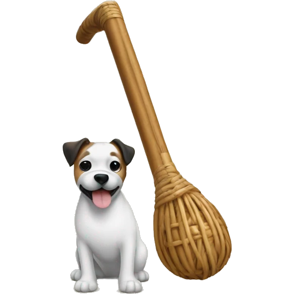 Cane con le ali emoji
