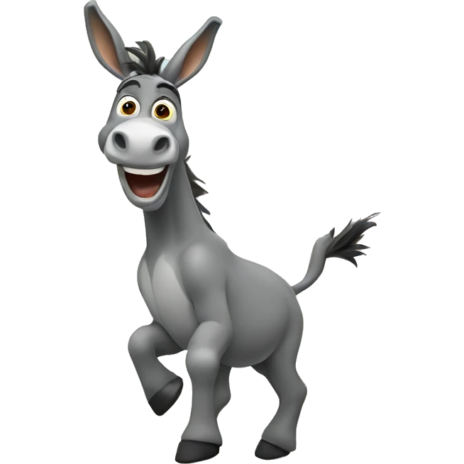 Donkey dancing emoji