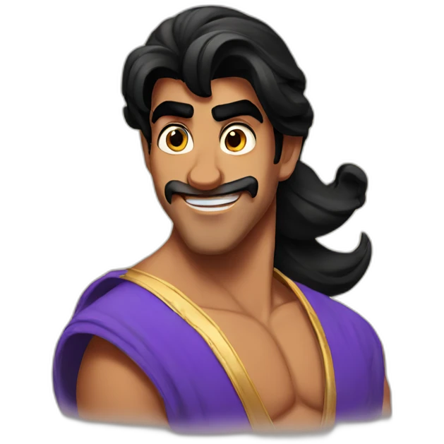 Aladdin on steroids emoji