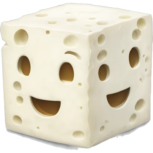 Feta cheese emoji