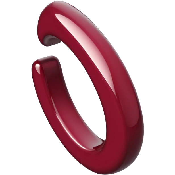 Bordo kalp emoji