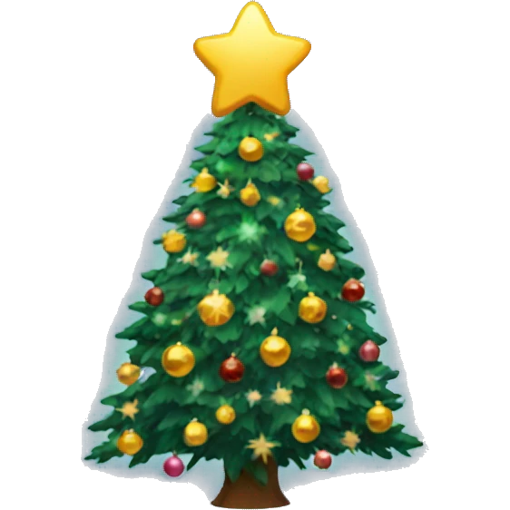 Cosmos Christmas tree  emoji