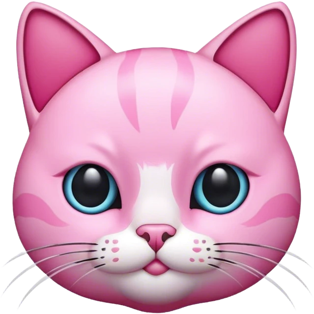 Gato rosa emoji