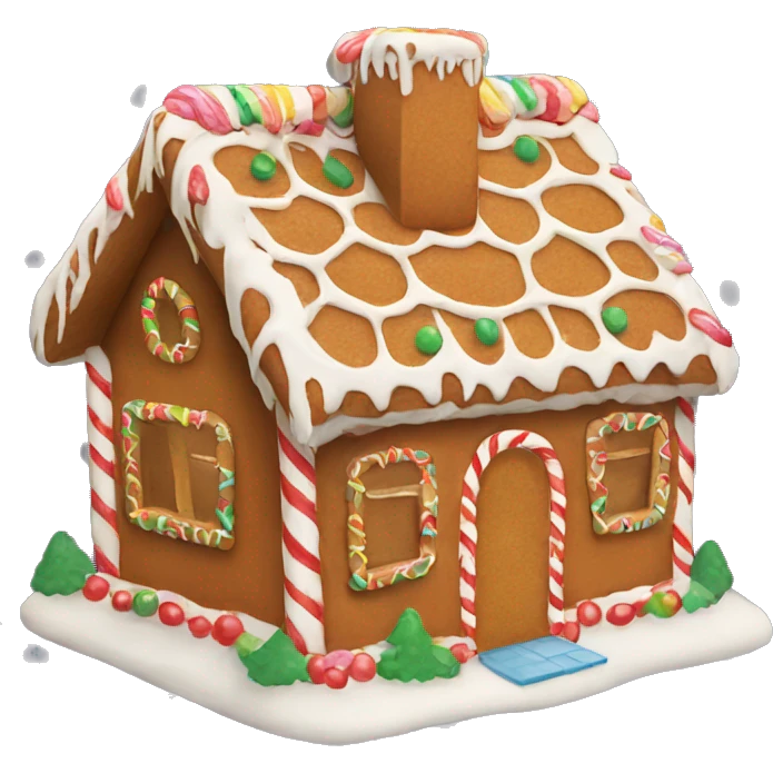 Gingerbread house  emoji