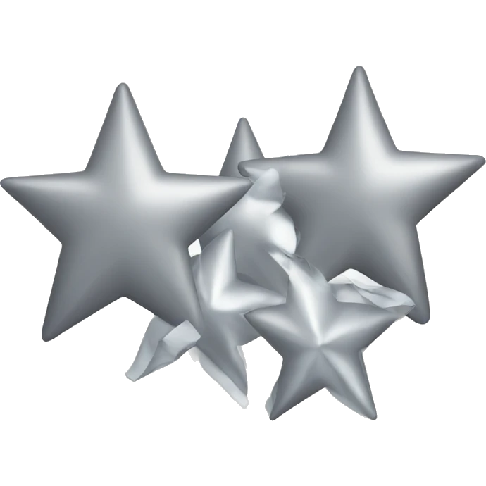 Silver stars emoji
