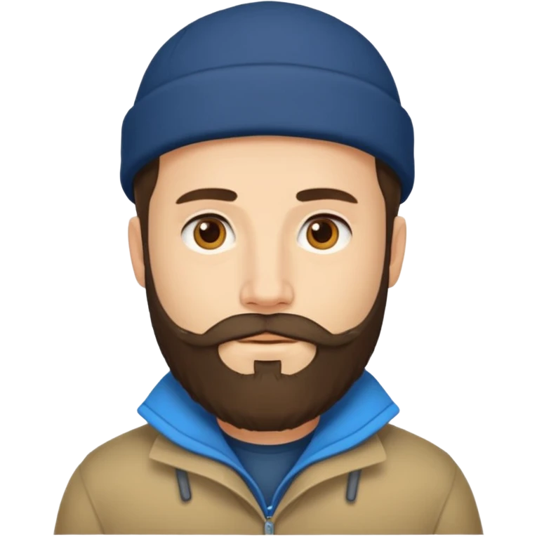 cübbe giyen takkeli sakallı bir insan emojisi emoji