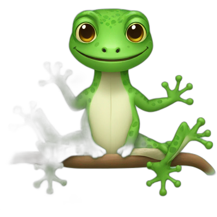 Therapy gecko emoji