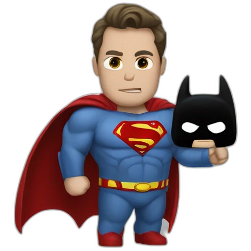 Batman vs Superman emoji
