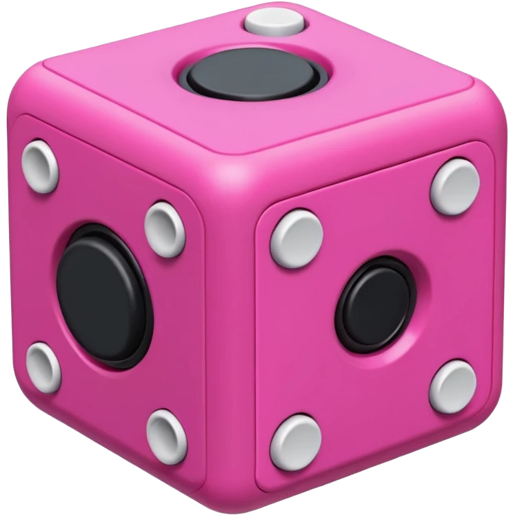 pink fidget cube emoji