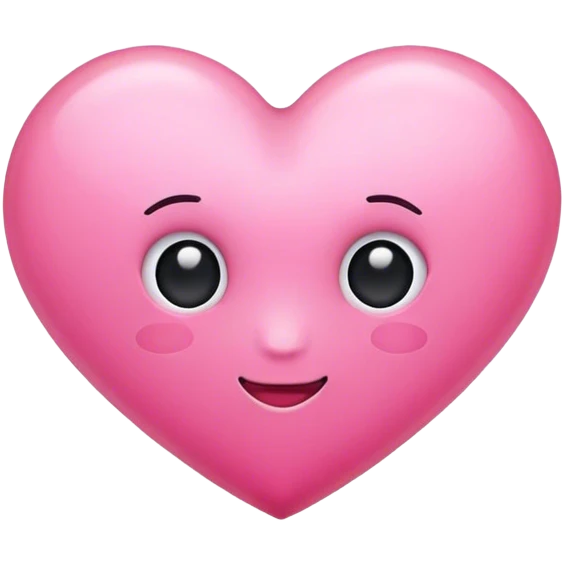 Pink heart emoji
