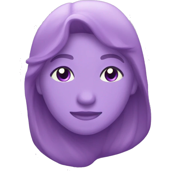 Corazón morado claro emoji