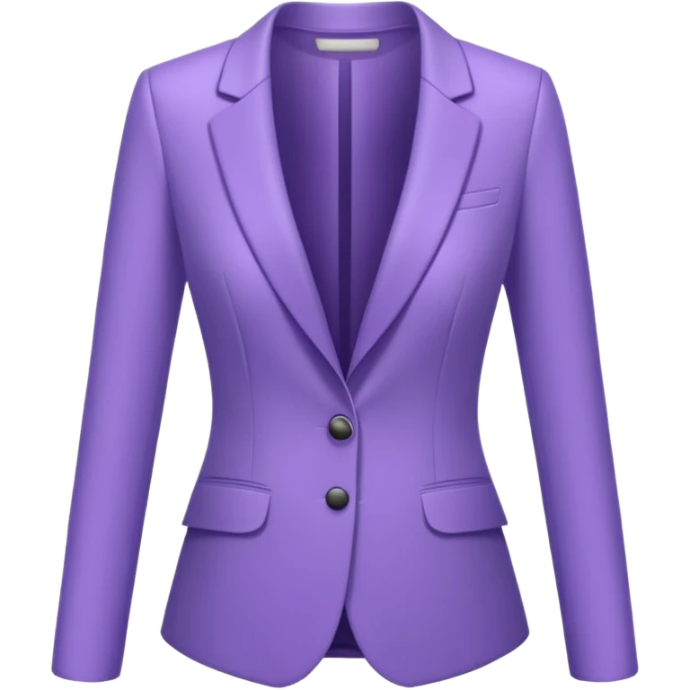 lavender-purple  Suit, smooth rounded neckline, simple design, glossy surface, plain background. Negative: Girls, only suit. emoji