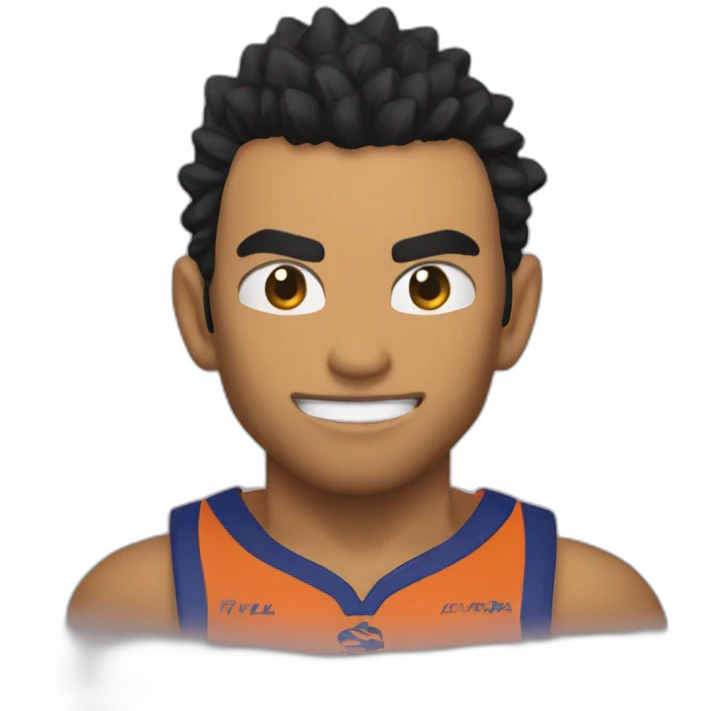 Haz un emoji con la cara de Fiji de dragón ball emoji