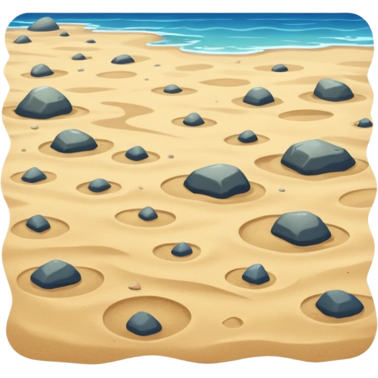 horizontal sea floor emoji