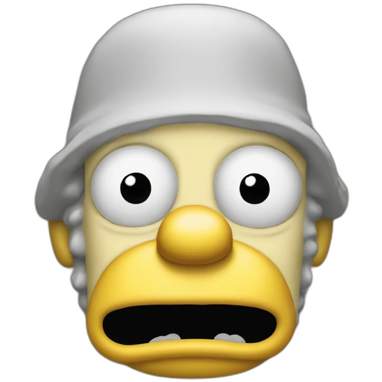 homer simpson face emoji