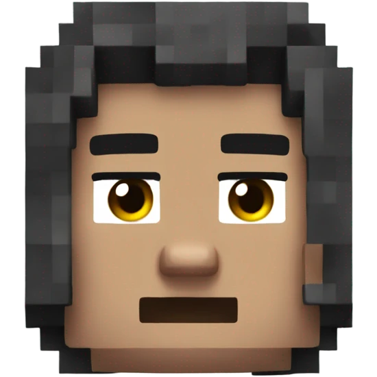 Steve in Minecraft emoji