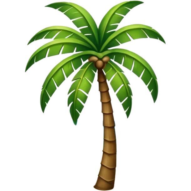 palm and sea emoji