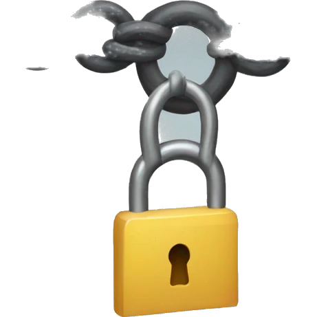 birdge lock emoji