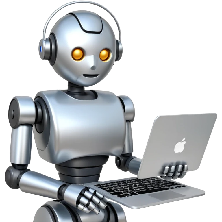 Scheduling automation robot assistant emoji