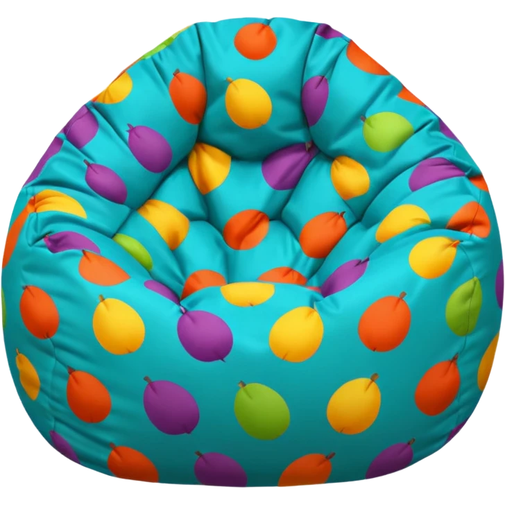 make a bean bag emoji