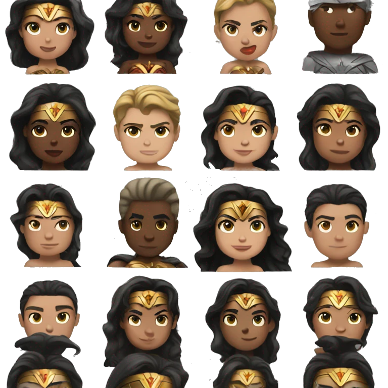wonder woman emoji