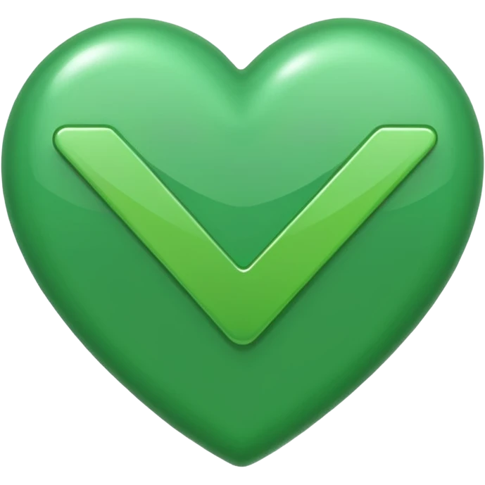 A green checkmark emoji