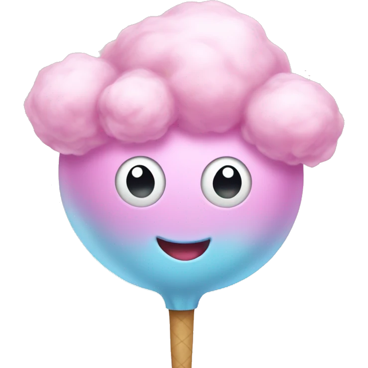 Cotton candy emoji