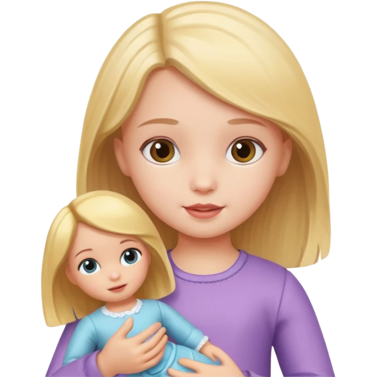 Little girl playing with herself emoji