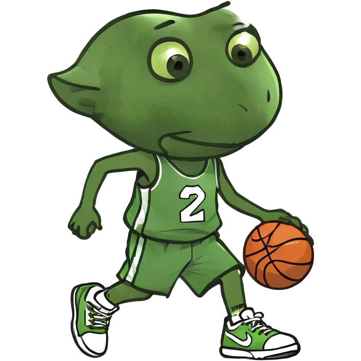Kid playing basketball  emoji