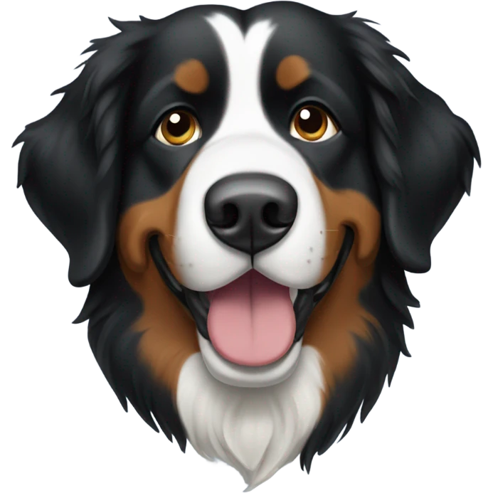 bernese mountain dog in emoji Apple  emoji