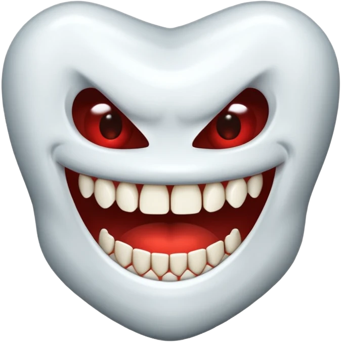 Hungry teeth emoji