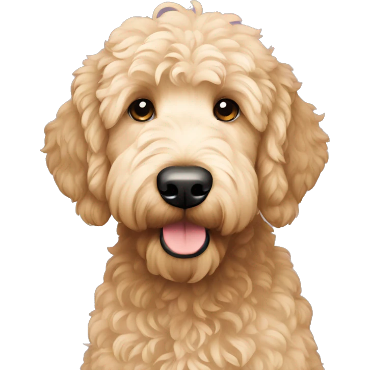 Goldendoodle emoji