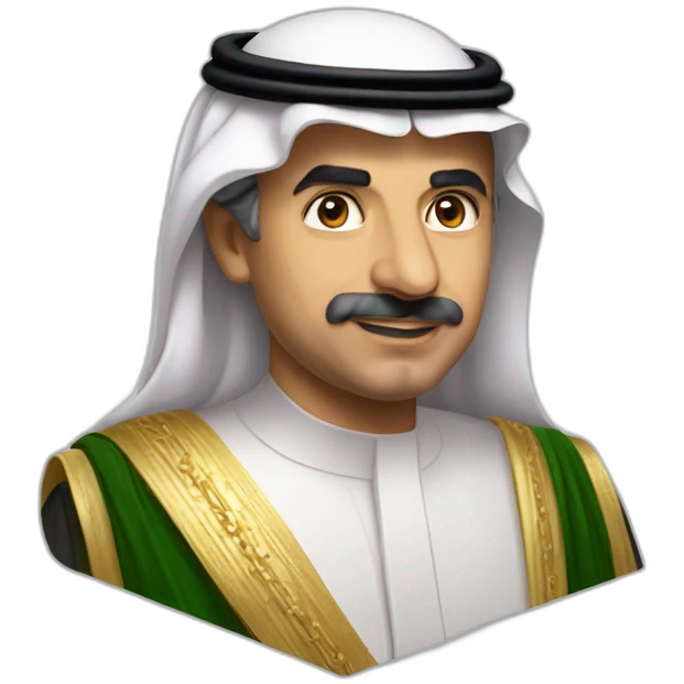 King Abdullah alsaud emoji