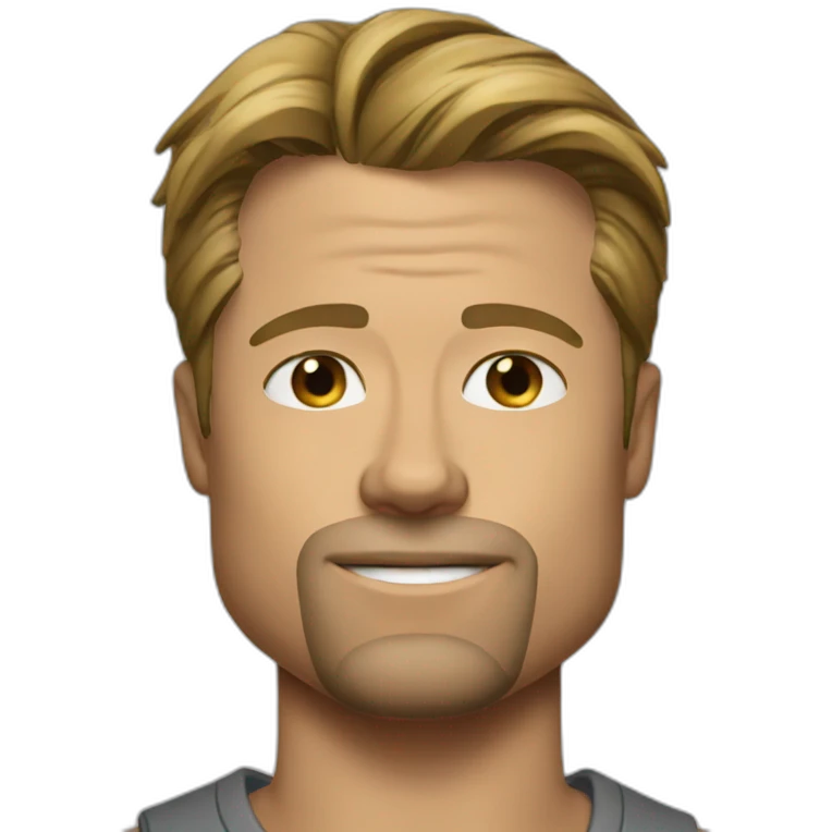 brad pitt  emoji