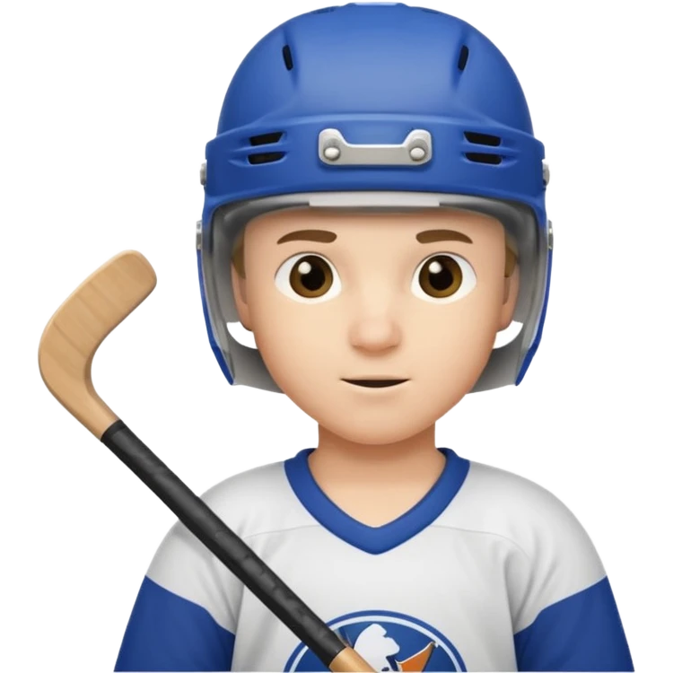 boy hockey player  emoji