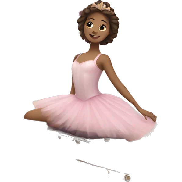 a fair ballerina on a ship emoji