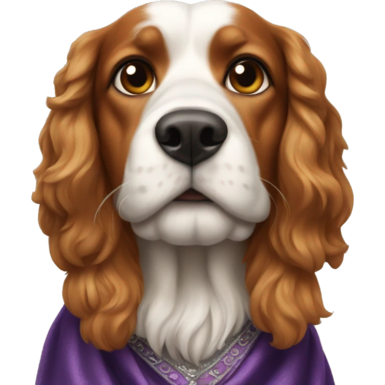 Kings Charles dog emoji
