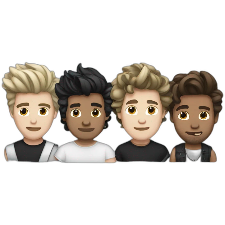 One direction band emoji
