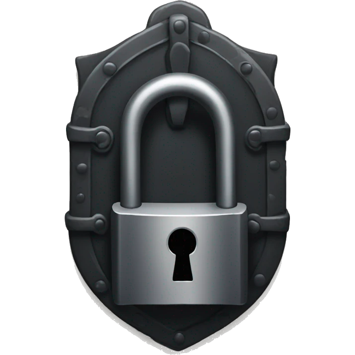 gothic LOCK emoji