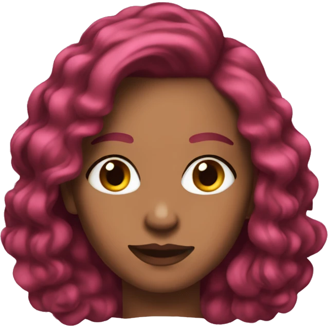 💁🏼‍♀️ this emoji but with dark red hair  emoji