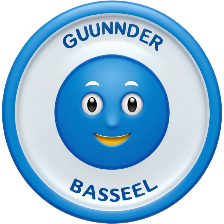 Ein Frisbee mit der Aufschrift: Gsünder Basel emoji