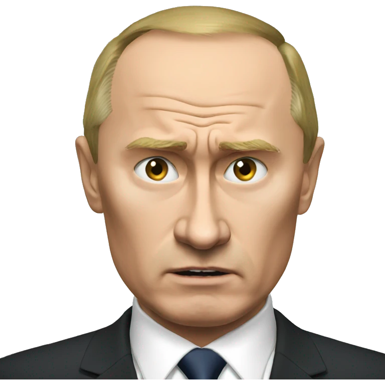 Putin angry emoji