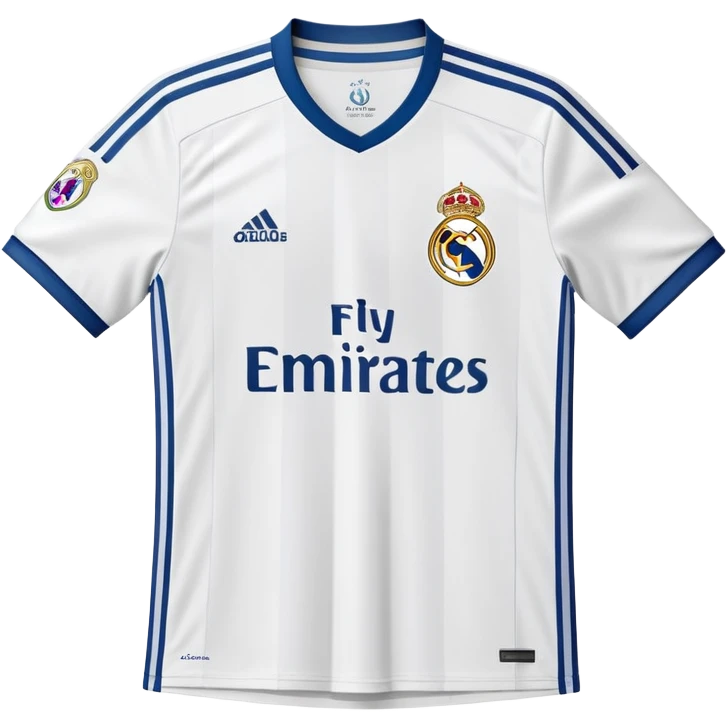 jersey of football of real madrid emoji