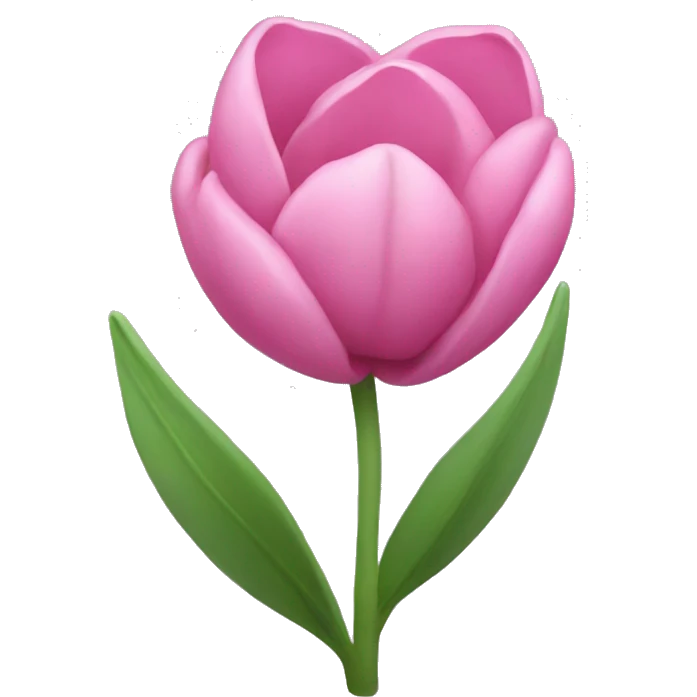 pink flower bud emoji