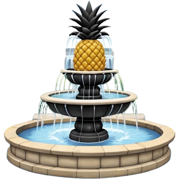 charleston pineapple fountain emoji