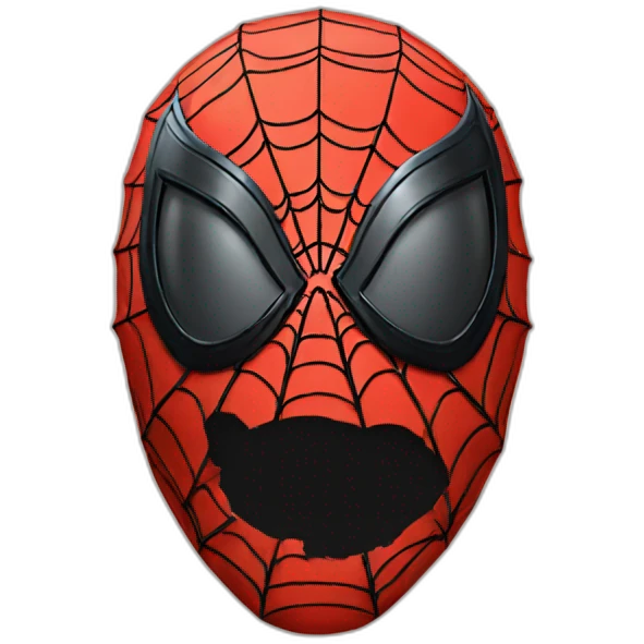 Spider man head emoji