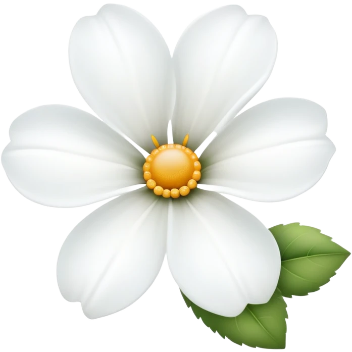 Weiße blume emoji