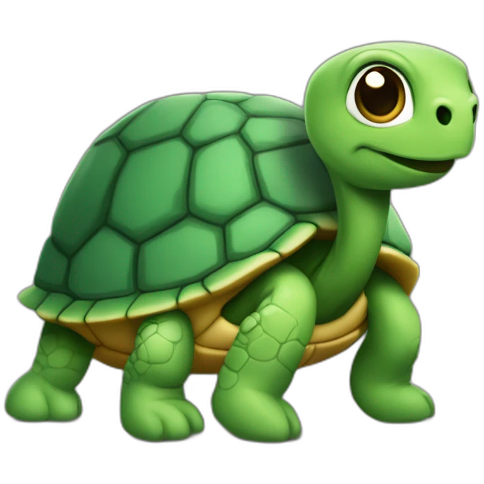 Une. L’autre, sur une Tortue 🐢💚 emoji